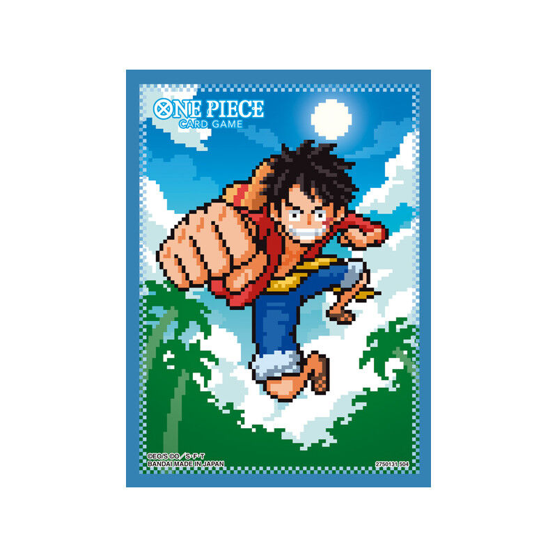 One Piece Card Game - Official Sleeves Set No. 8 - Monkey D. Luffy (70 Sleeves)